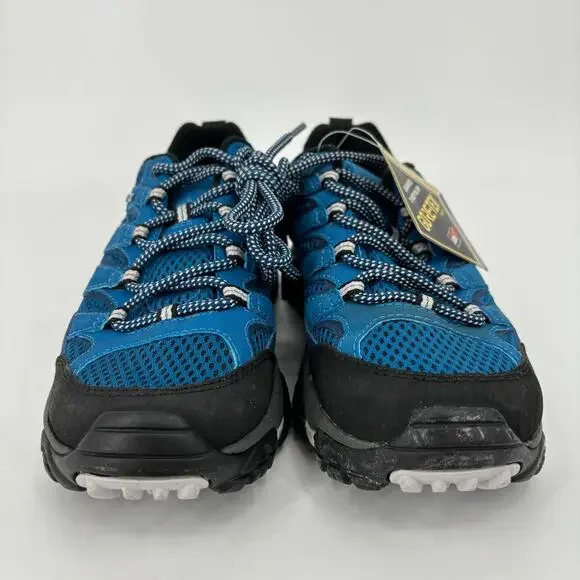 Merrell Sneakers Hiking Trail Shoes Womens Size 7 Mykons Blue Moab 2 Lace Up - Picture 5 of 10